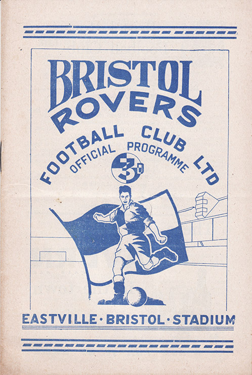 <b>Monday, April 6, 1953</b><br />vs. Bristol Rovers (Away)